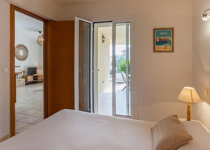 Apartment Casa Linda Au Calme Avec Jardin A 900 M Port Et Centre De *